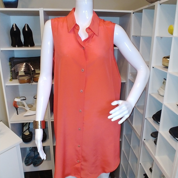 AARON ASHE SILK SHIRT DRESS XS & M - Picture 4 of 7